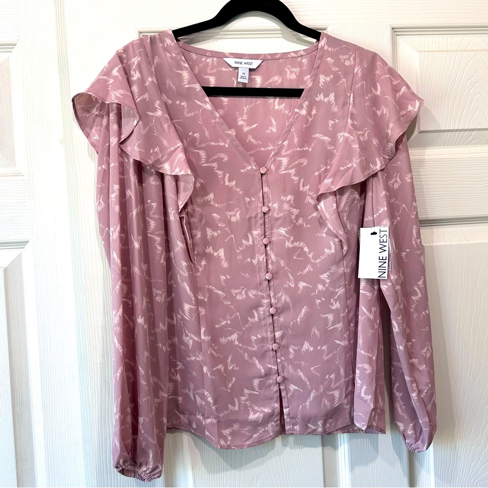 Nine West Blouse, Women’s Medium